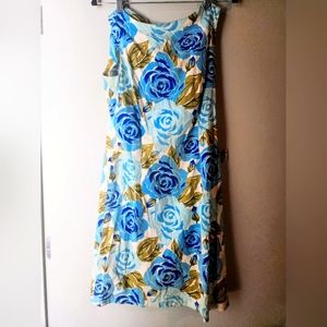 Vintage 1990s floral j. Crew mini Dress